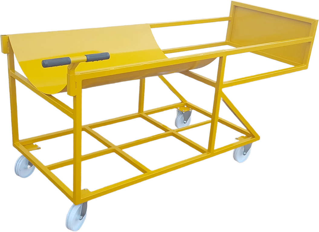 metal roll trolleys