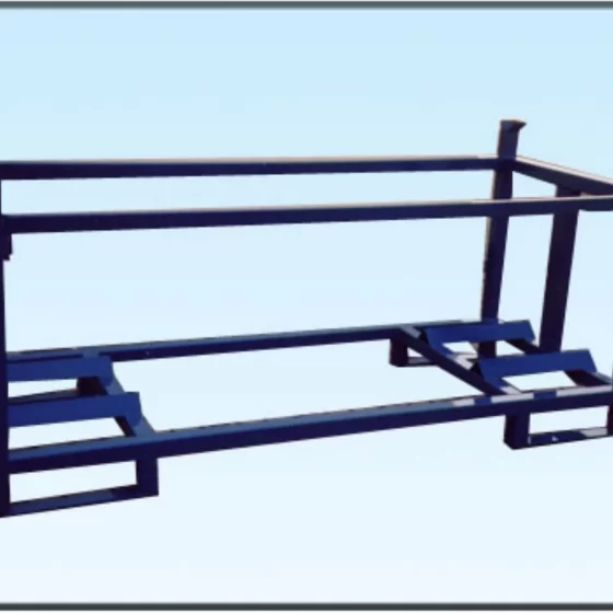 textile metal beam racks