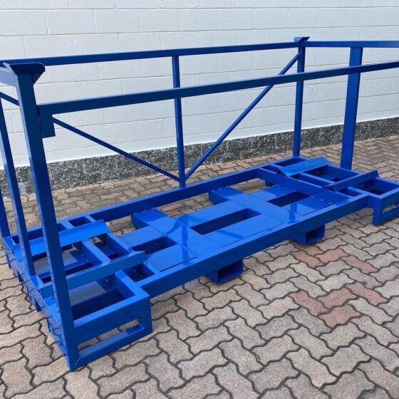 textile metal beam racks