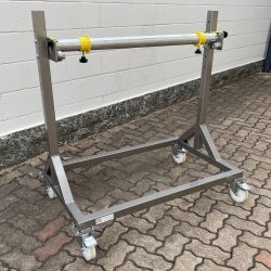 reel trolley with adjustable height