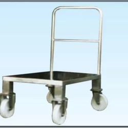 stainless steel platform trolley